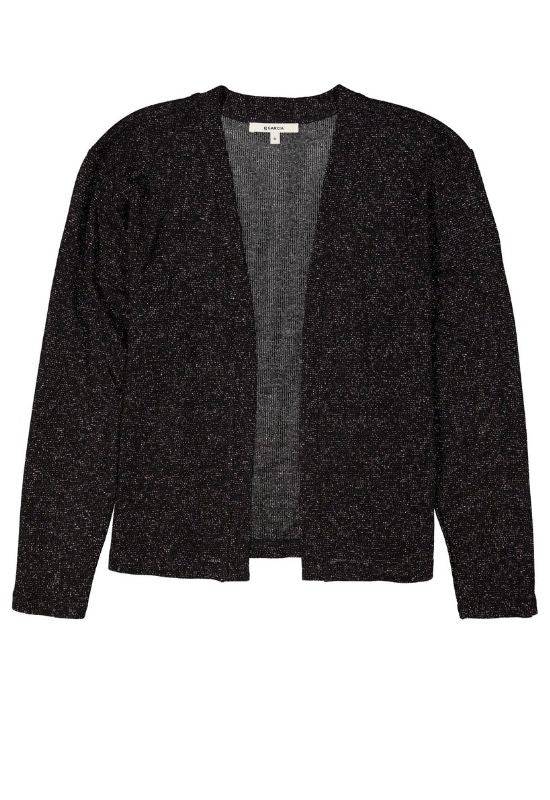 Garcia Black Cardigan with Glitter | Your Style Your Story