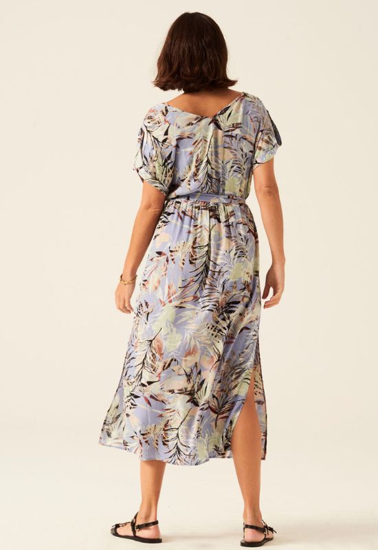 Garcia Blue Dress in Summer Print - Your Style Your Story