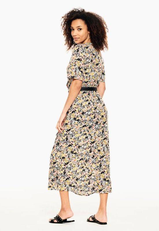 Garcia Long Allover Floral Design Dress - Your Style Your Story