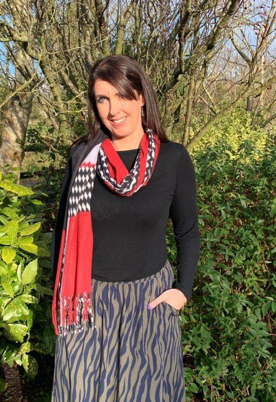 Out of print scarf new arrivals