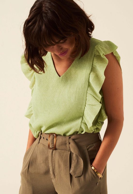 Garcia Mint Green Top - Your Style Your Story