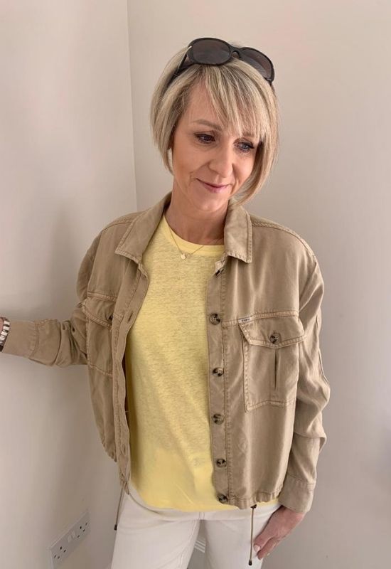 The Bella Garcia Pale Yellow Top - Your Style Your Story