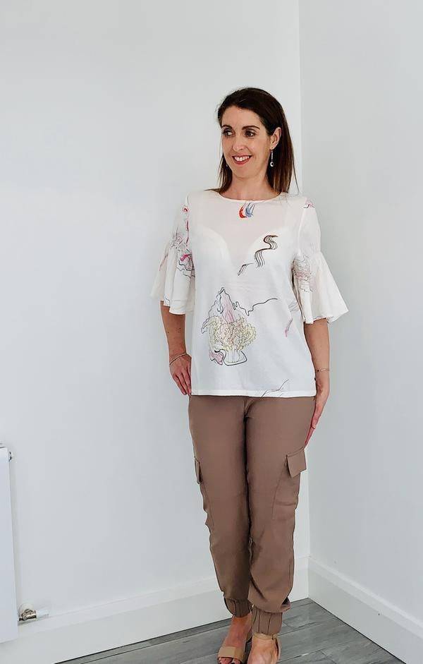 Coster Copenhagen Eco-friendly Viscose Blouse in Jellyfish Print - Your Style Your Story