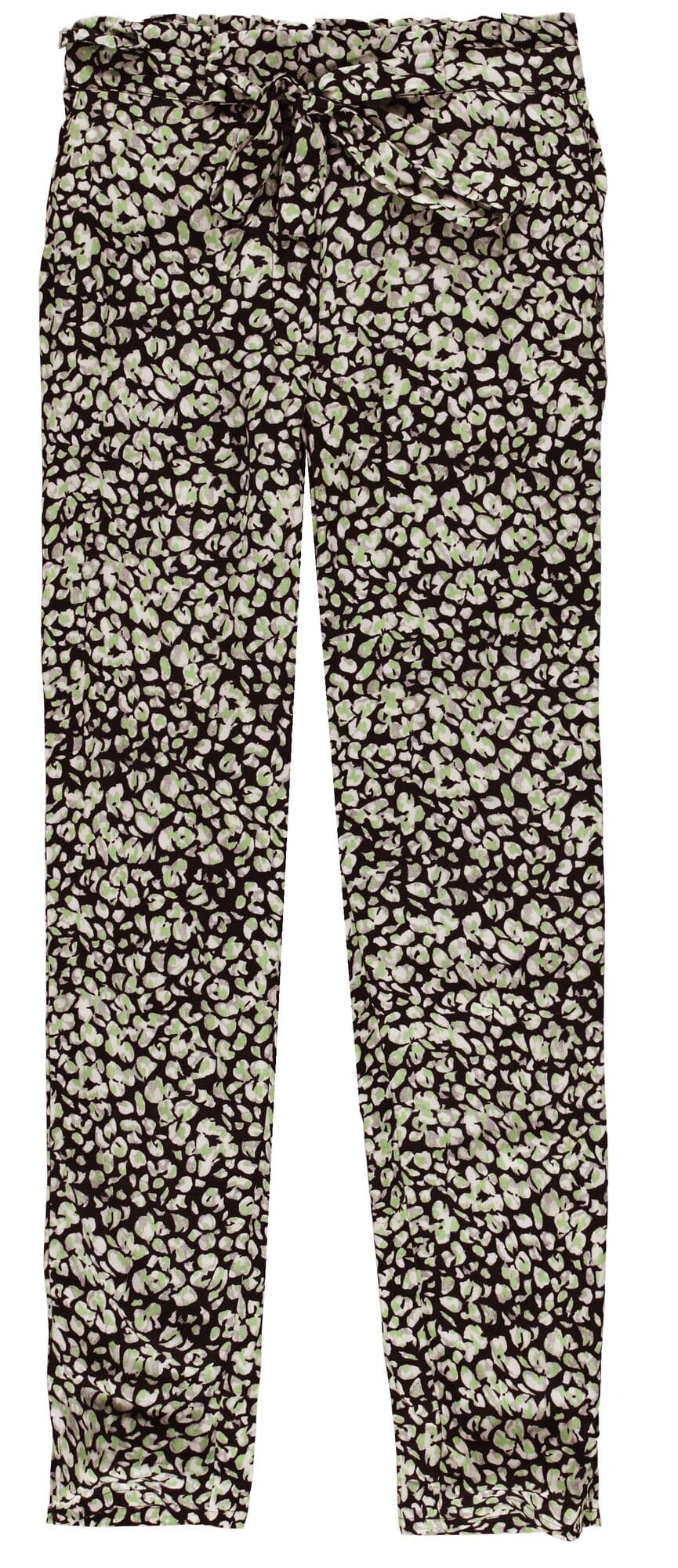 Garcia black trousers with dotted print - Your Style Your Story