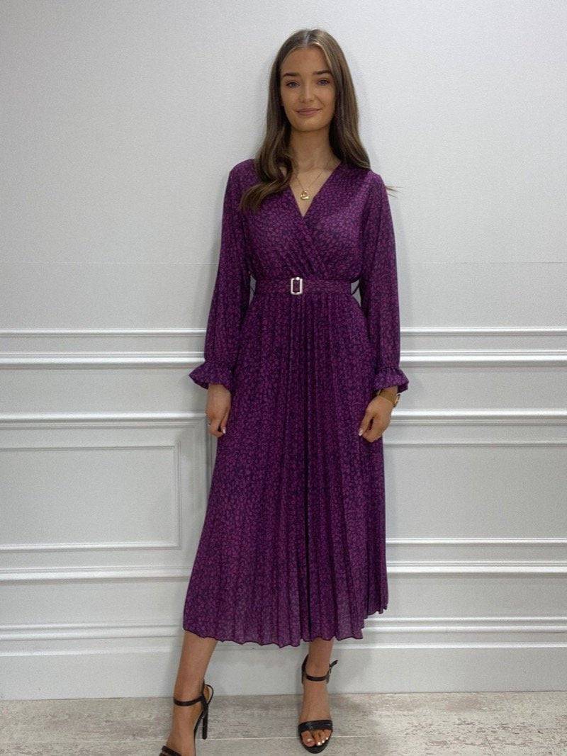 Purple Midi Dress - Your Style Your Story
