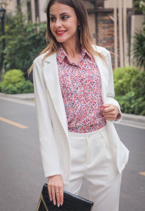 The Sarah-Jane White Blazer - Your Style Your Story