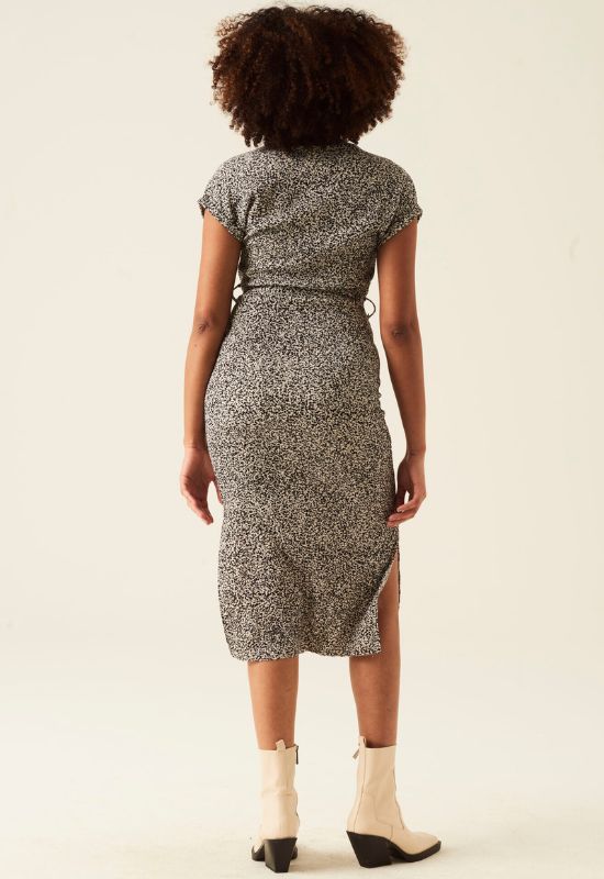 Garcia V-neck Midi Dress - Your Style Your Story