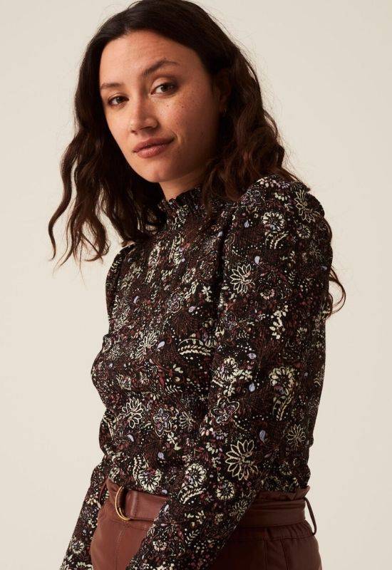 Garcia Allover Print Blouse - Your Style Your Story