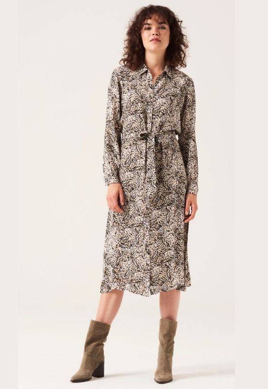 Garcia Dress in Allover Animal Print - Your Style Your Story