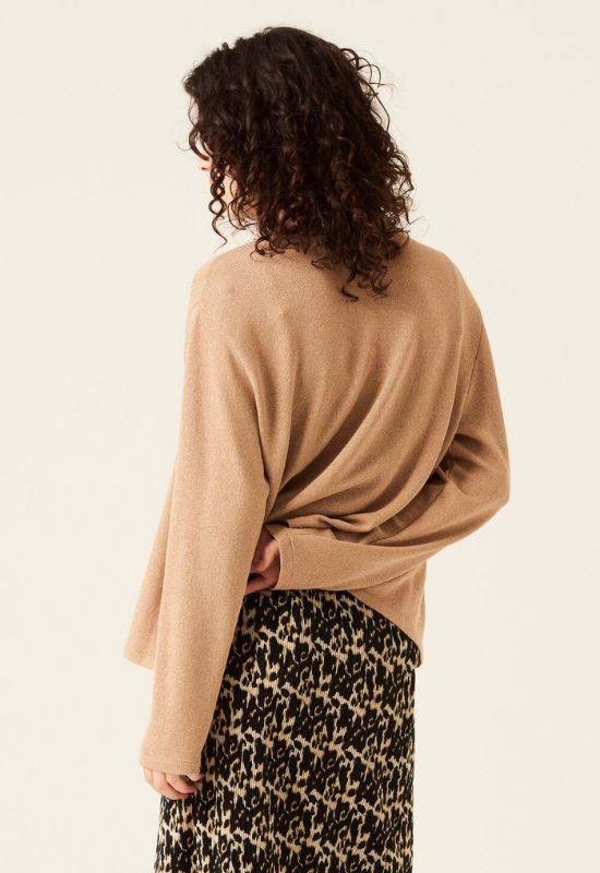 Garcia Beige Cardigan with Glitter - Your Style Your Story