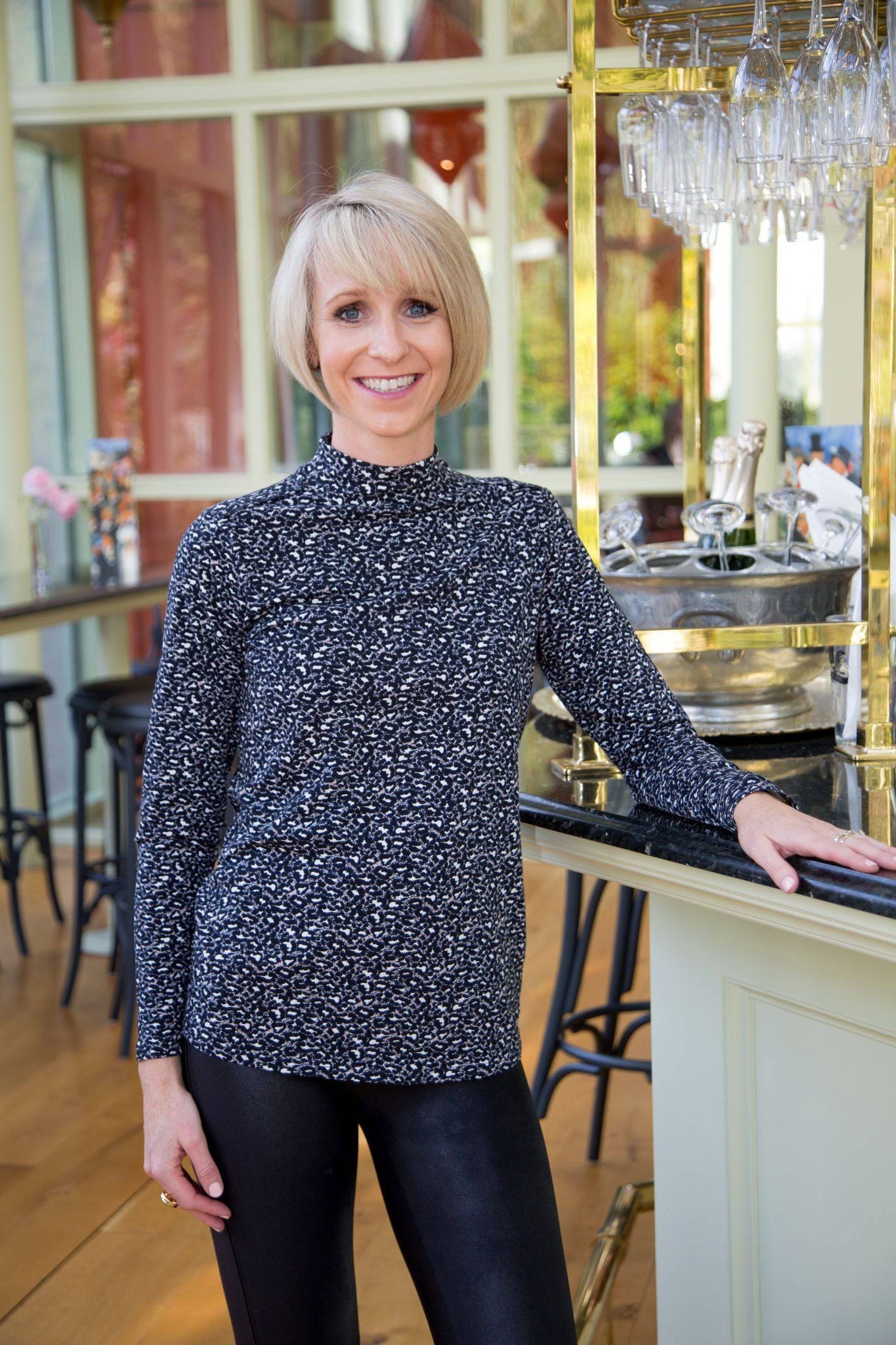 Garcia blouse with Leopard Print - Your Style Your Story