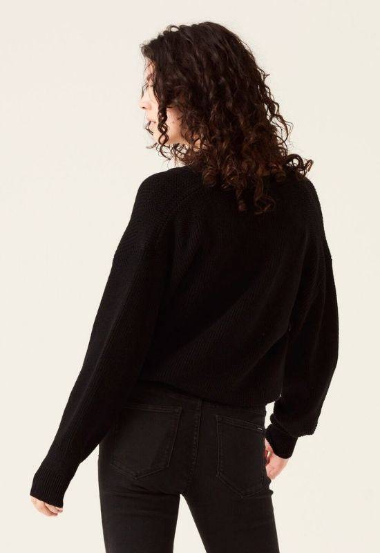 Garcia Black V neck Gardigan Your Style Your Story