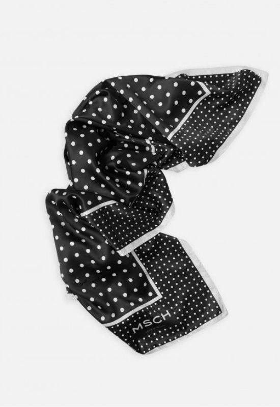 Moss Copenhagen Black Dot Scarf - Your Style Your Story