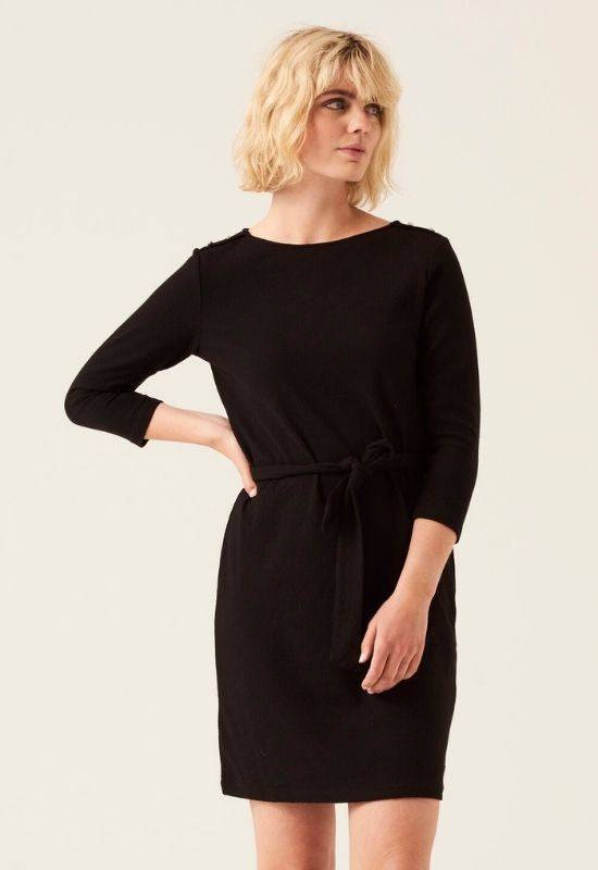The Sofia - Black Midi Dress - Your Style Your Story