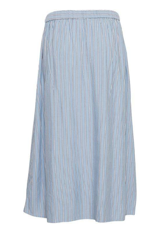 Moss Copenhagen Blue Striped Skirt - Your Style Your Story