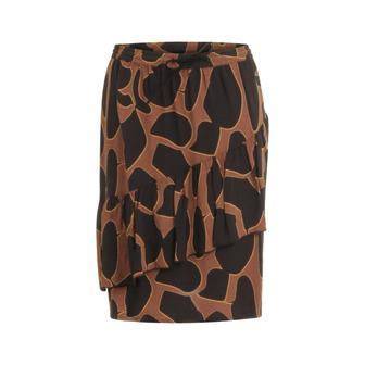 Coster Copenhagen Brown Skirt with tie band at the waist - Your Style Your Story
