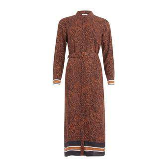 Coster Copenhagen Long Shirt Dress in Rain Print - Your Style Your Story