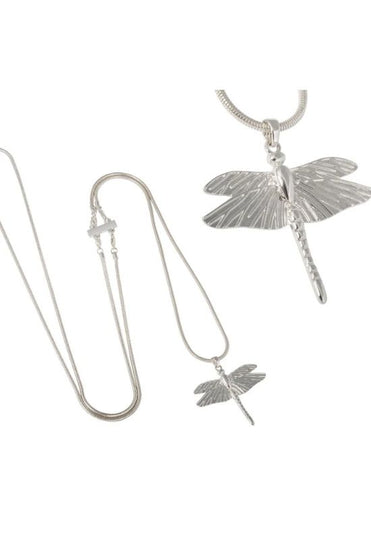 IOAKU The Dragonfly Mini Silver Necklace - Your Style Your Story