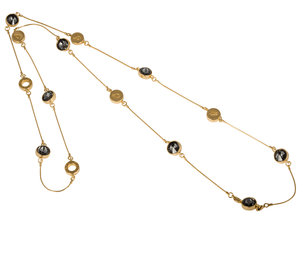 IOAKU Gold / Smoke Iconic Zen Necklace - Your Style Your Story