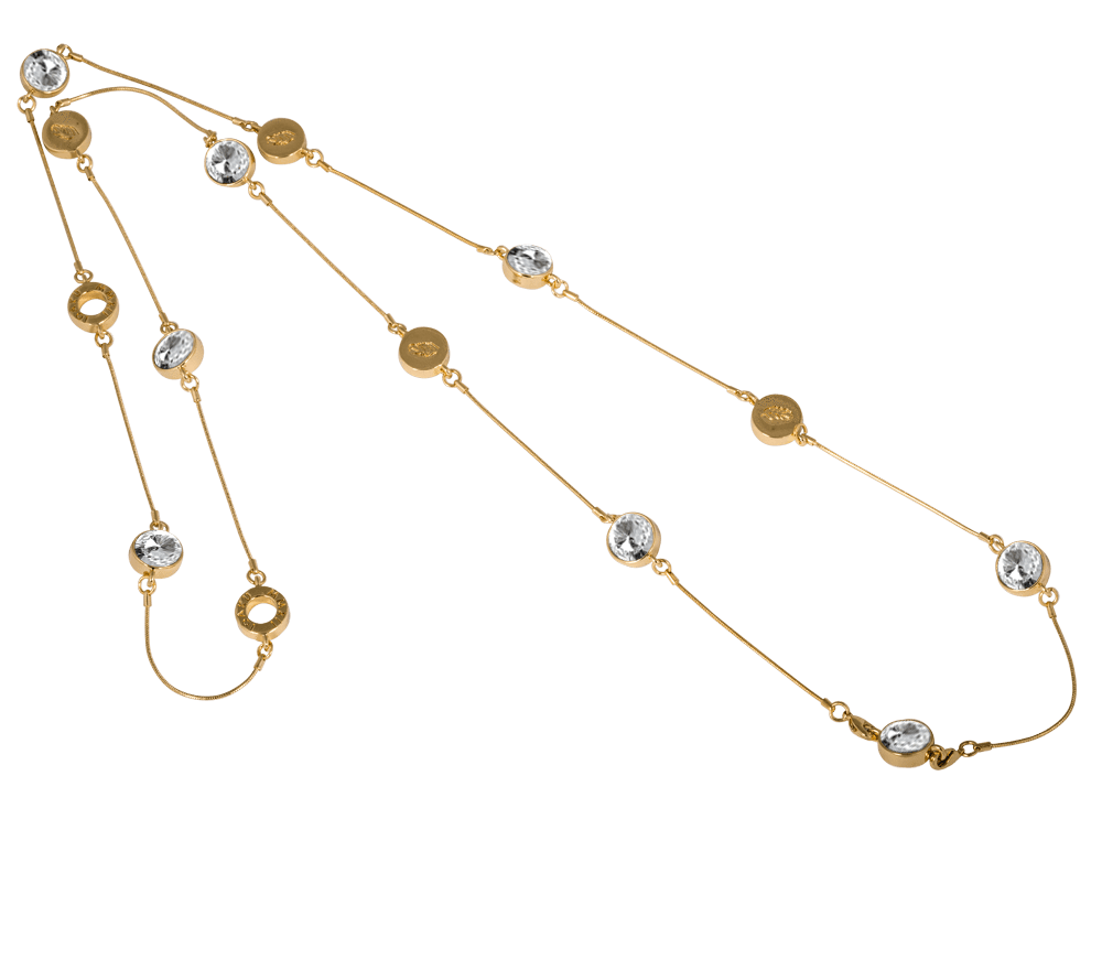 IOAKU Gold / White Iconic Zen Necklace - Your Style Your Story