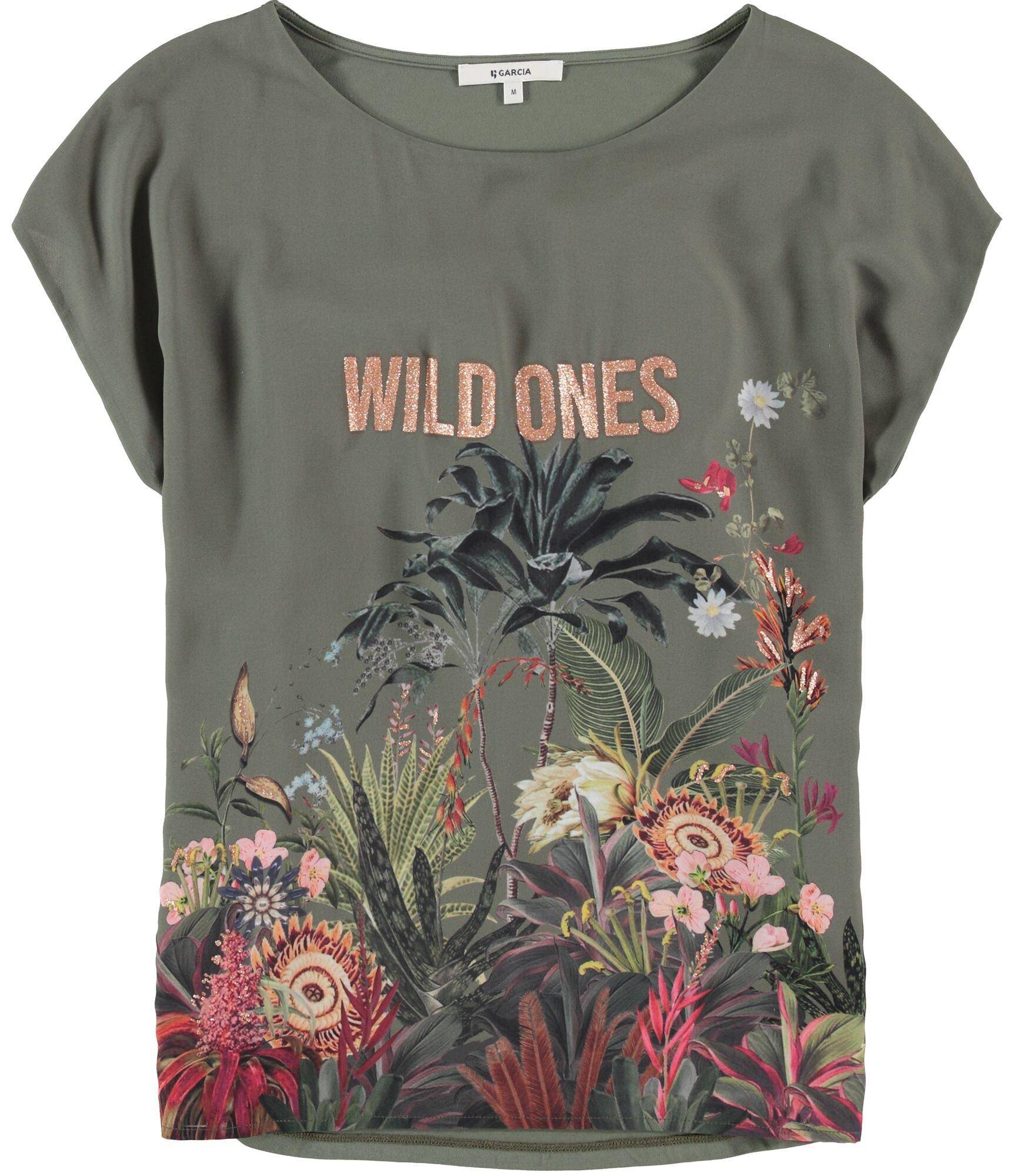 Garcia T-shirt with Wild Ones Print - Your Style Your Story