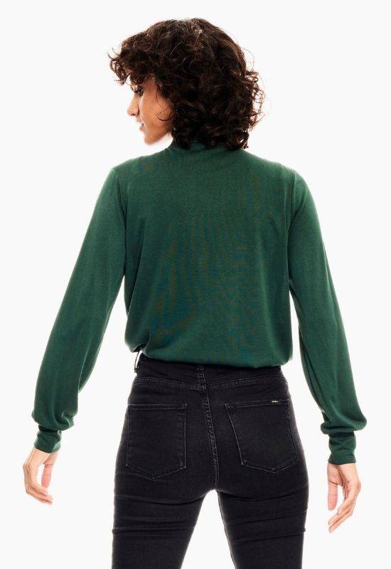Garcia green blouse with bow - Your Style Your Story