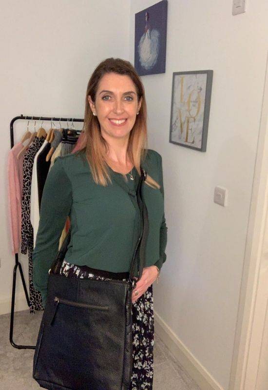 Garcia green blouse with bow - Your Style Your Story
