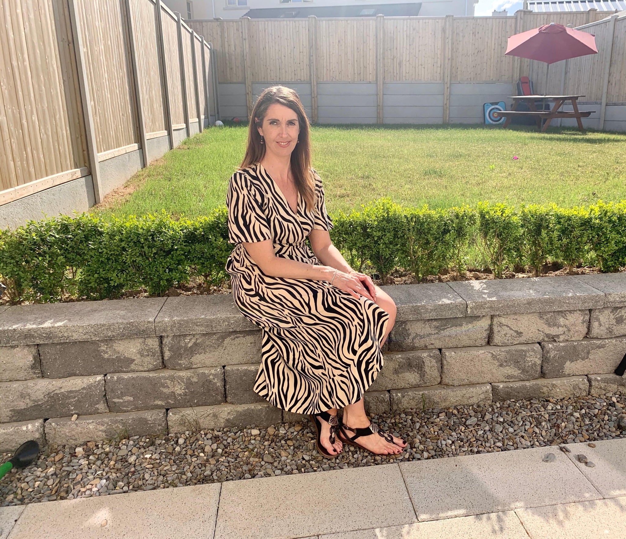 Long Dress with Zebra Print - Your Style Your Story