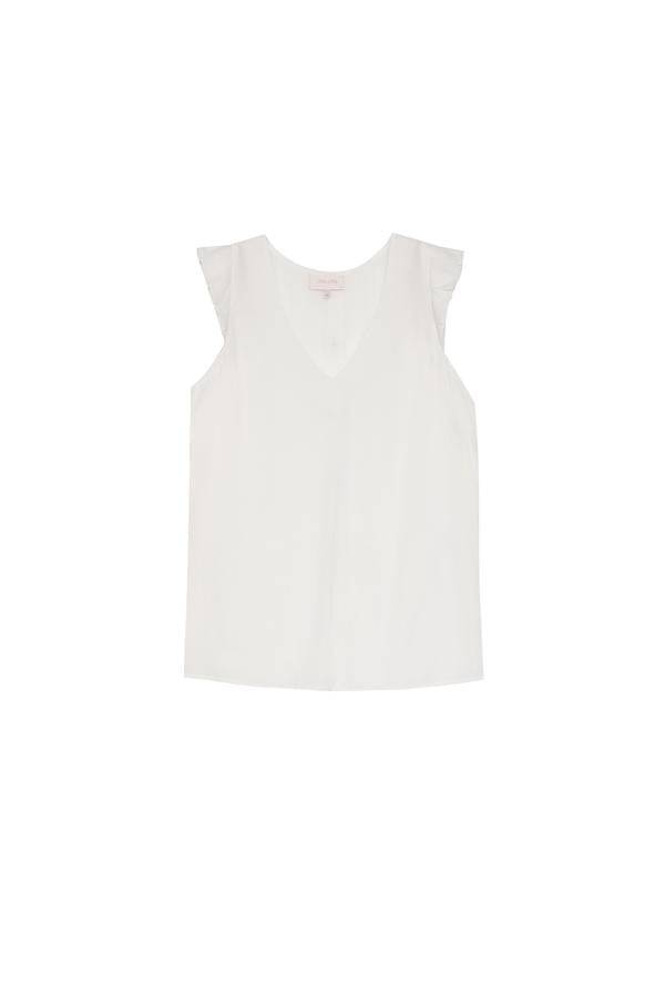 Grace & Mila rose sleeveless Woven Top - Your Style Your Story