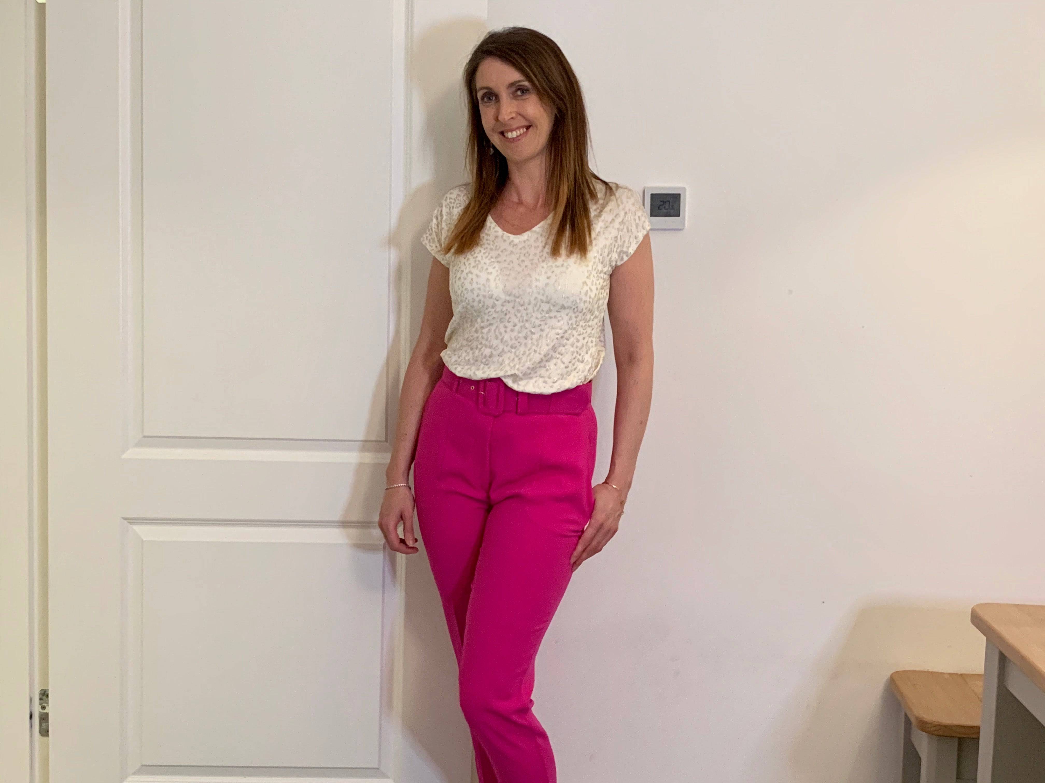 Access Fashion Pink Tailored Trousers - Your Style Your Story