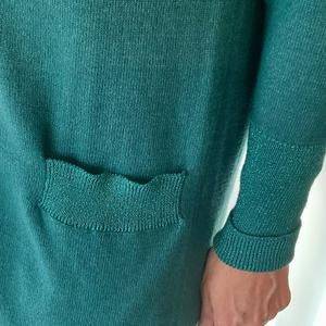 Long Teal Cardigan - Your Style Your Story