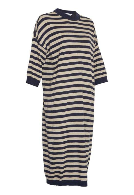 The Rachel Moss Copenhagen Midi Striped Dress - Your Style Your Story