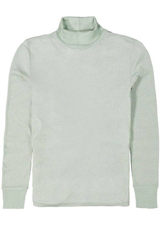 Garcia Mint Green Roll Neck Top - Your Style Your Story