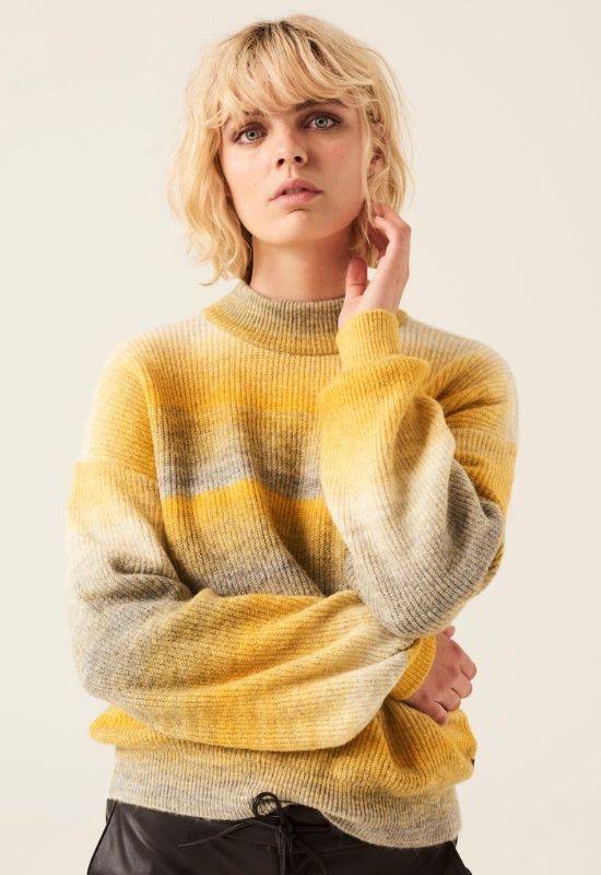 Womens striped sweater top