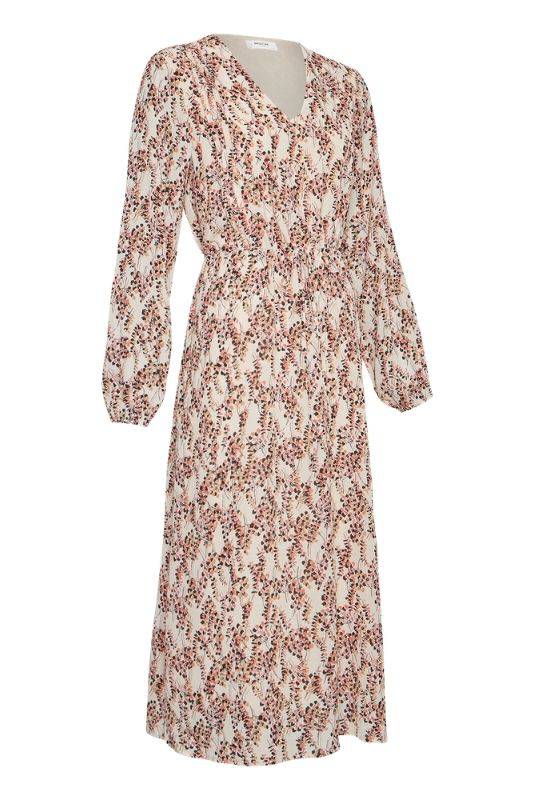 Moss Copenhagen Pink Allover Print Dress - Your Style Your Story
