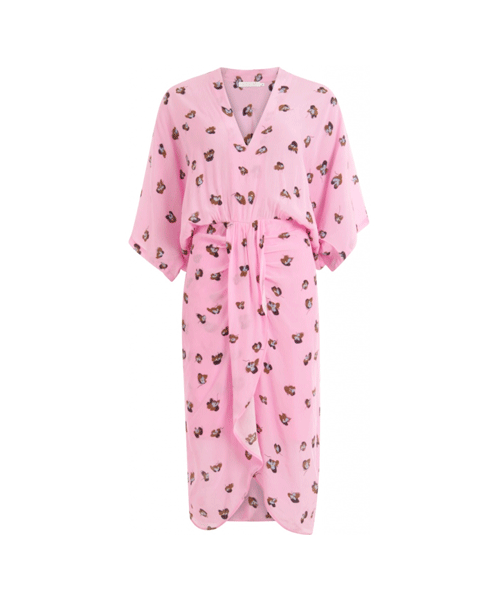 Coster Copenhagen japanese style pink dress - Your Style Your Story