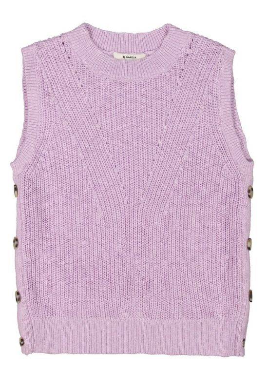 Garcia Purple Knitted Vest - Your Style Your Story