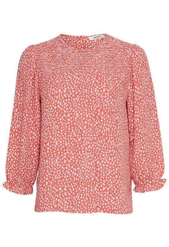 Moss Copenhagen Rose Pink Blouse in Allover Print - Your Style Your Story