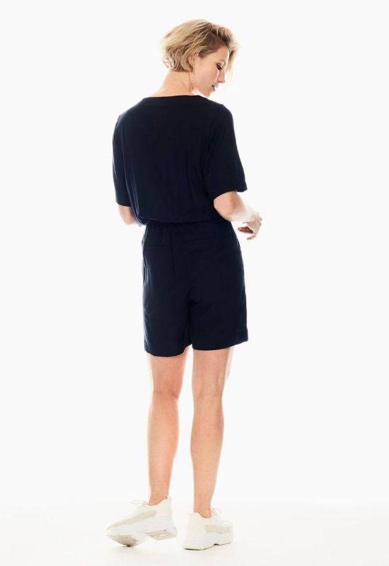 Garcia short dark blue jumpsuit - Your Style Your Story