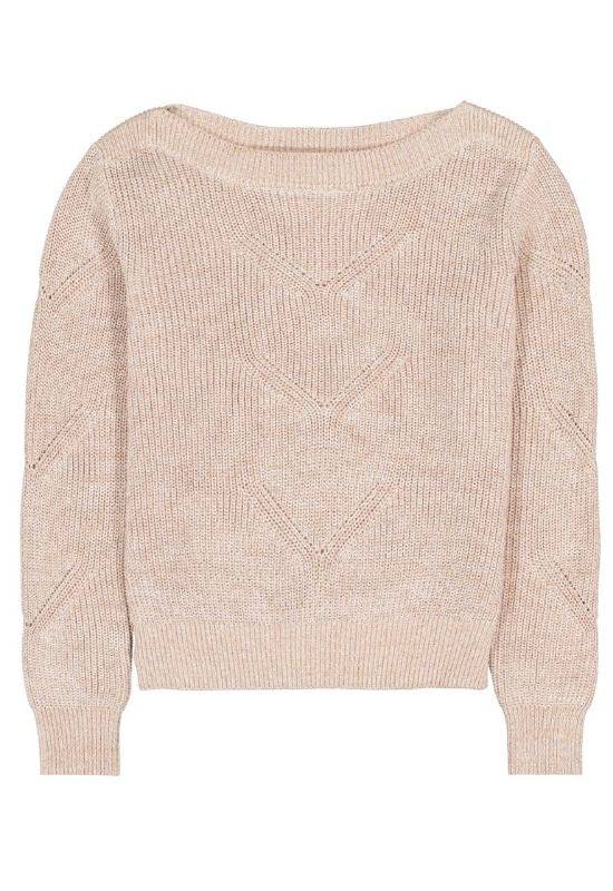 Garcia Tan Brown Knit Sweater - Your Style Your Story