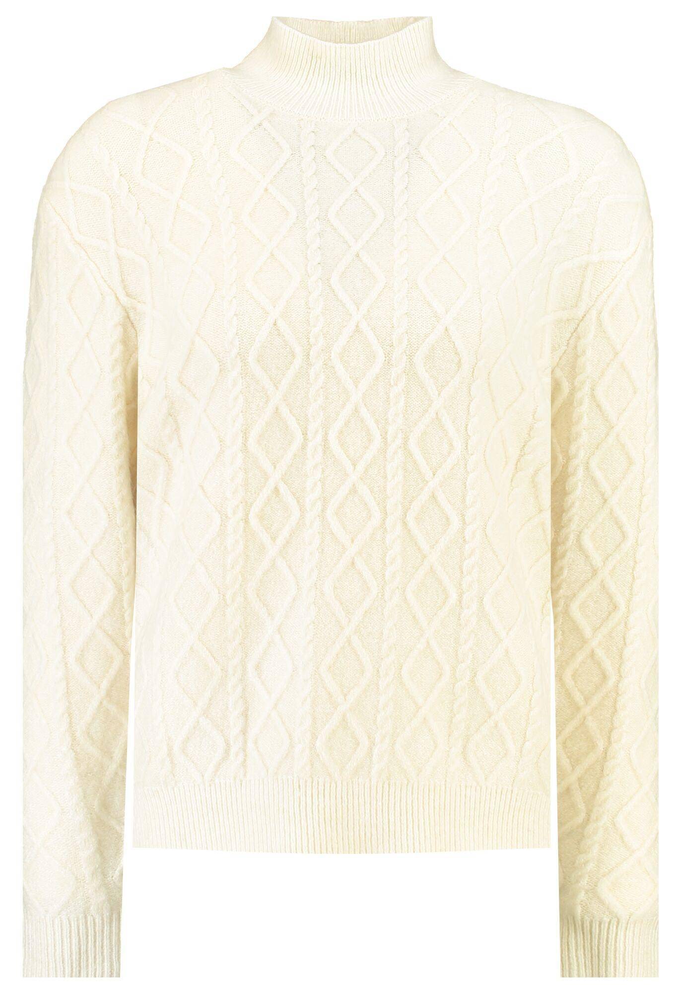 White High Collar Garcia Sweater - Your Style Your Story