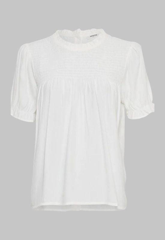 Moss Copenhagen White Top - Your Style Your Story