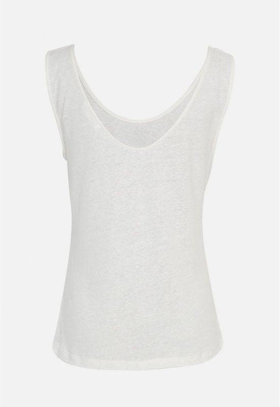 The Grace Sleeveless Top in Black White