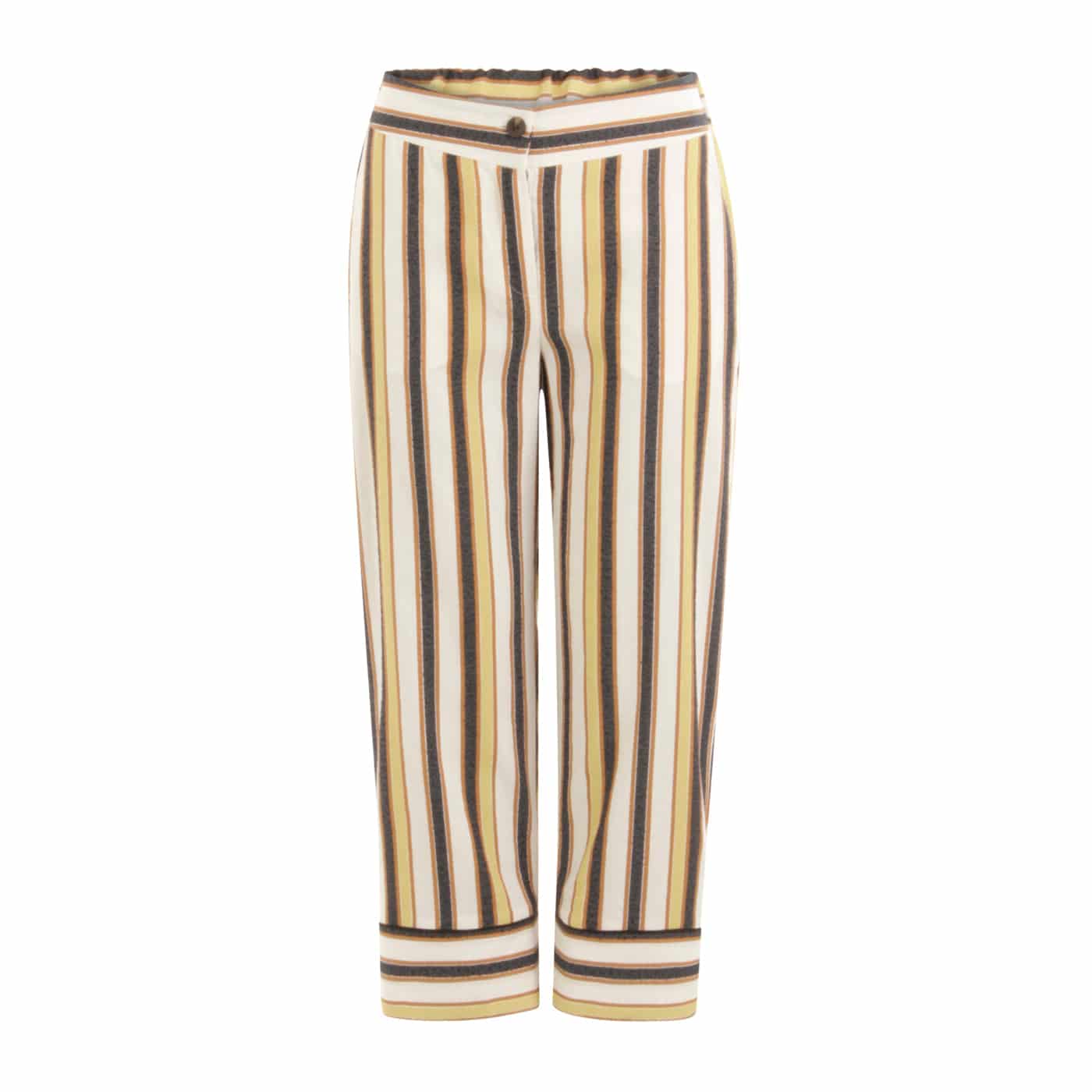 Coster Copenhagen wide summer trousers with piping - Your Style Your Story