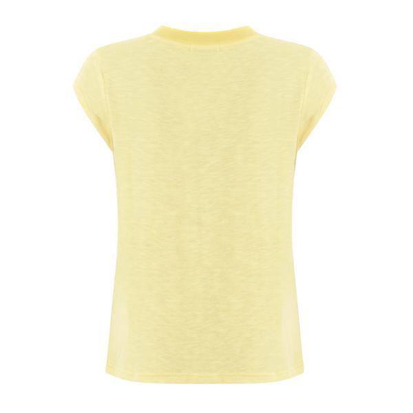 Coster Copenhagen yellow t-shirt with sun obsessed text at rib - Your Style Your Story